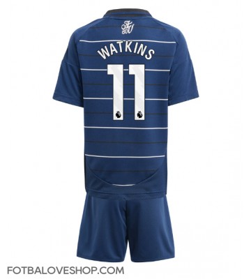 Aston Villa Ollie Watkins #11 Dětské Alternativní Dres 2024-25 Krátký Rukáv (+ trenýrky)